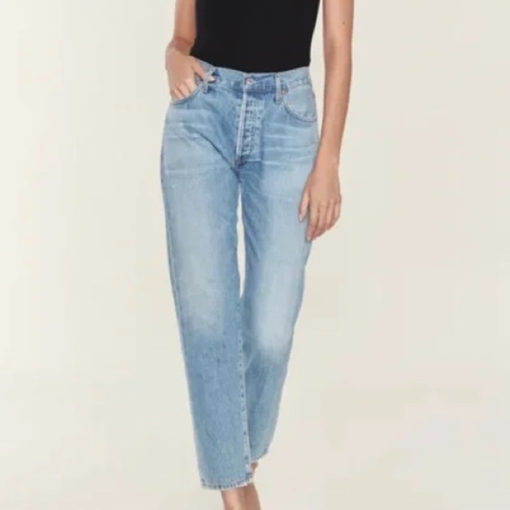 Citizens of Humanity Liya High Rise Classic Fit Crop Jeans : 27